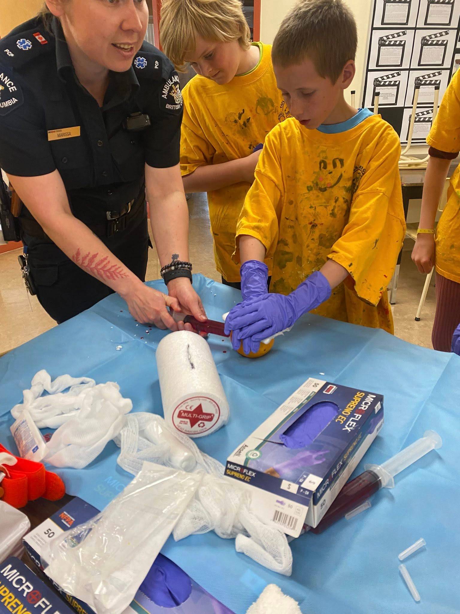 Building Skills and Connections through First Aid Training - Tatla Lake ...